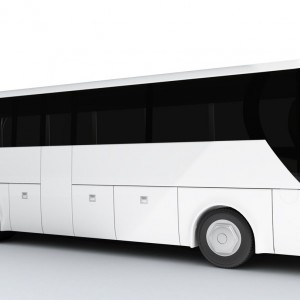 bus white