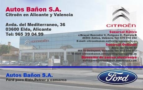 Citroen y Ford para Elda, Petrer y comarca.
